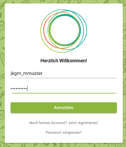RegistrierungMailGeben