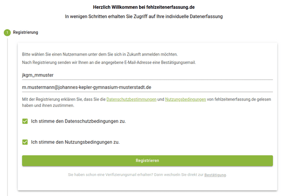 registrierung2Schritt