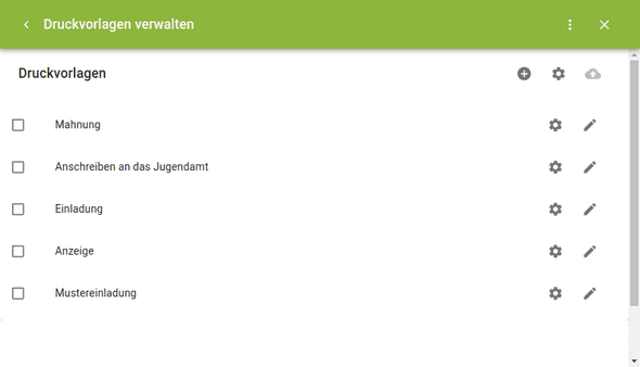 DruckvorlagenBearbeiten